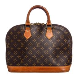 Louis Vuitton Monogram Canvas Leather Alma PM Handbag
