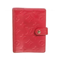 Louis Vuitton Pink Vernis Monogram Leather Small Agenda Cover