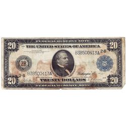 1914 $20 Federal Reserve Note