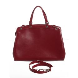 Louis Vuitton Red Epi Leather Brea MM Bag