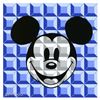 Image 1 : 8-Bit Block Mickey (Blue) by Loveless, Tennessee