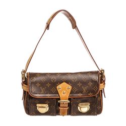 Louis Vuitton Monogram Canvas Leather Hudson PM Bag