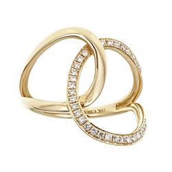 0.23 ctw Diamond Ring - 18KT Yellow Gold