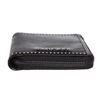Image 4 : Jimmy Choo Black Leather Sudded Zip Around Lawrence Wallet