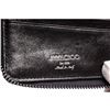 Image 5 : Jimmy Choo Black Leather Sudded Zip Around Lawrence Wallet