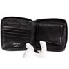 Image 6 : Jimmy Choo Black Leather Sudded Zip Around Lawrence Wallet