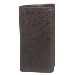 Louis Vuitton Black Taiga Leather Brazza Wallet
