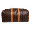 Image 3 : Louis Vuitton Monogram Canvas Leather Keepall 50 cm Bandouliere Duffle Bag