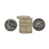 Image 1 : Roll of (20) Brilliant Uncirculated 1964 Kennedy Half Dollar Coins