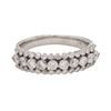 Image 1 : 0.5 ctw Diamond Band - 14KT White Gold