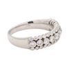 Image 2 : 0.5 ctw Diamond Band - 14KT White Gold