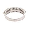 Image 3 : 0.5 ctw Diamond Band - 14KT White Gold