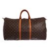 Image 1 : Louis Vuitton Monogram Canvas Leather Keepall 55 cm Bandouliere Duffle Bag Lugga