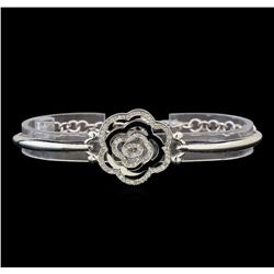 14KT White Gold 0.43 ctw Diamond Bracelet