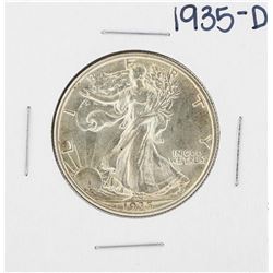 1935-D Walking Liberty Half Dollar Coin