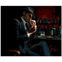 Man Lighting Cigarette III by Perez, Fabian