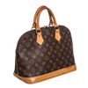 Image 4 : Louis Vuitton Monogram Canvas Leather Alma PM Handbag