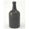 Image 1 : An 18th century "Bristol Glass Works" bottle, cylindrical with high shoulder and string rim, circ...