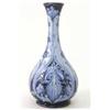 Image 1 : A Moorcroft for Macintyre Florian ware vase, decorated with iris and forget-me-nots in shades of...