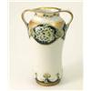 Image 1 : A Moorcroft for Macintyre 'Lilac' vase, twin-handled and decorated in shades of blue, green and y...