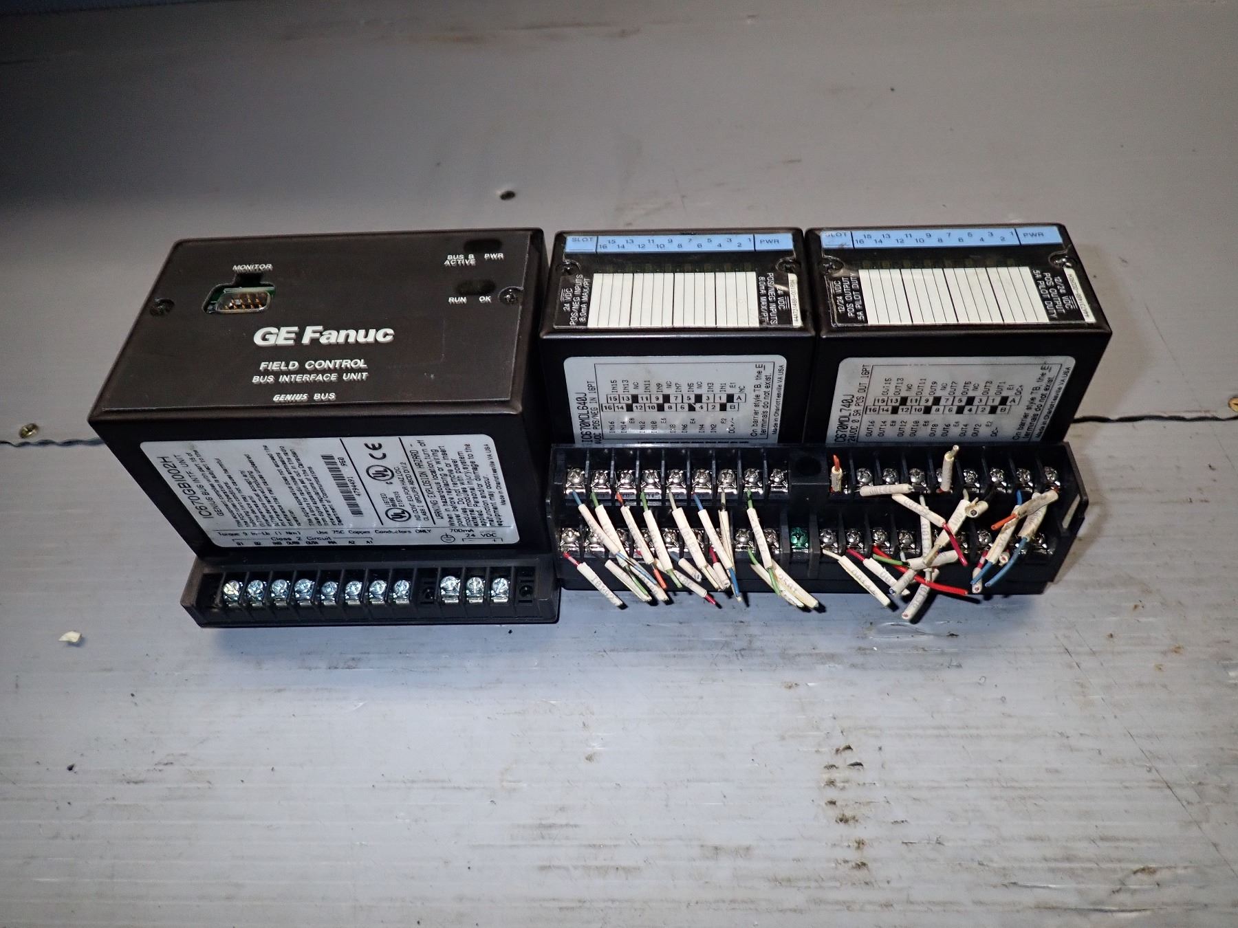 FANUC 1C670GB1002H FIELD CONTROL BUS INTERFACE UNIT WITH 1C670MDL640J ...