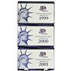 Image 2 : U.S. 1999, 2000 & 2001 Proof Sets