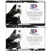 Image 2 : U.S. 2004 - 2005 State Quarters Silver Proof Sets W/Original Mint Packaging