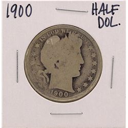 1900 Barber Liberty Head Half Dollar Coin