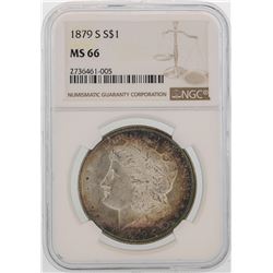1879-S $1 Morgan Silver Dollar Coin NGC MS66