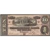 Image 1 : 1864 $10 Confederate States of America Note