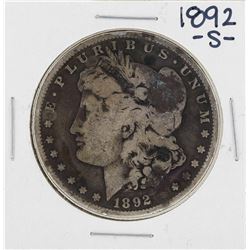 1892-S $1 Morgan Silver Dollar Coin