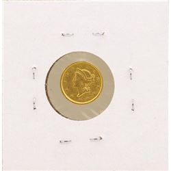 1850 $1 Liberty Princess Head Gold Dollar Coin