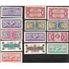 Image 2 : Lot of (13) Assorted Military Payment Certificate Notes