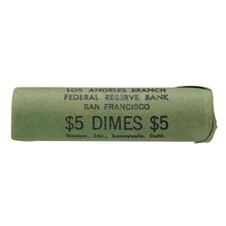Roll of (50) 1962-D Brilliant Uncirculated Roosevelt Dimes