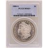 Image 1 : 1880-S $1 Morgan Silver Dollar Coin PCGS MS65+