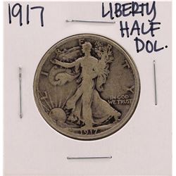 1917 Walking Liberty Half Dollar Coin