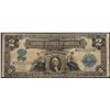 Image 1 : 1899 $2 Mini-Porthole Silver Certificate Note