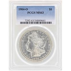 1904-O $1 Morgan Silver Dollar Coin PCGS MS63