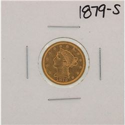 1879-S $2 1/2 Liberty Head Quarter Eagle Gold Coin