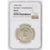 Image 1 : 1946-D Booker T. Washington Memorial Half Dollar Coin NGC MS64