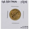 Image 1 : 1914 Great Britain George V 1/2 Sovereign Gold Coin