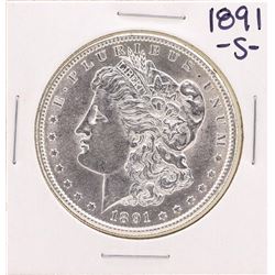 1891-S $1 Morgan Silver Dollar Coin
