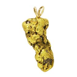 44.85 Gold Nugget Pendant