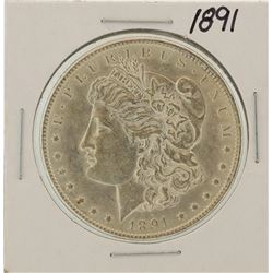 1891 $1 Morgan Silver Dollar Coin