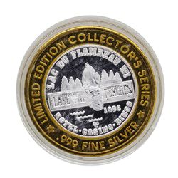 .999 Silver Lake of the Torches Casino Bingo $10 Casino Limited Edition Gaming T