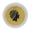 Image 2 : 2005 $15 Australia Lunar Year of the Rooster 1/10 oz. Gold Coin
