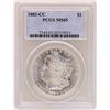 Image 1 : 1883-CC $1 Morgan Silver Dollar Coin PCGS MS65