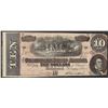 Image 1 : 1864 $10 Confederate States of America Note