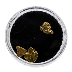 Lot of (3) Gold Nuggets Total Weight 1.05 Grams