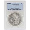 Image 1 : 1891-O $1 Morgan Silver Dollar Coin PCGS MS64